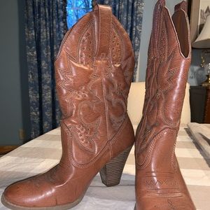 Brown Cowgirl Boots